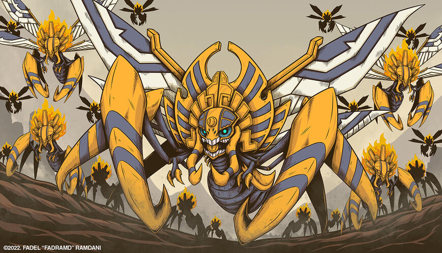 Magical Insect Creature 3-B